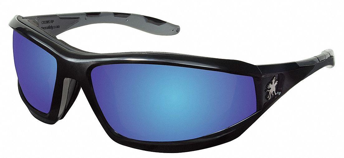 SafetyGlasses Blu ScratchResistant Blk