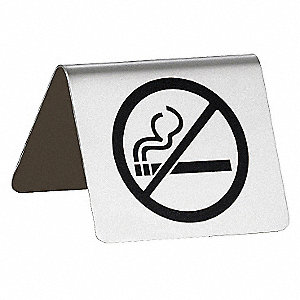 NO SMOKING,SYMBOL ONLY BUFFET SIGN,SS