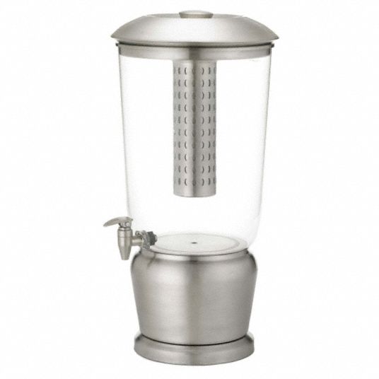 5 gal. Stainless Round Tea Dispenser