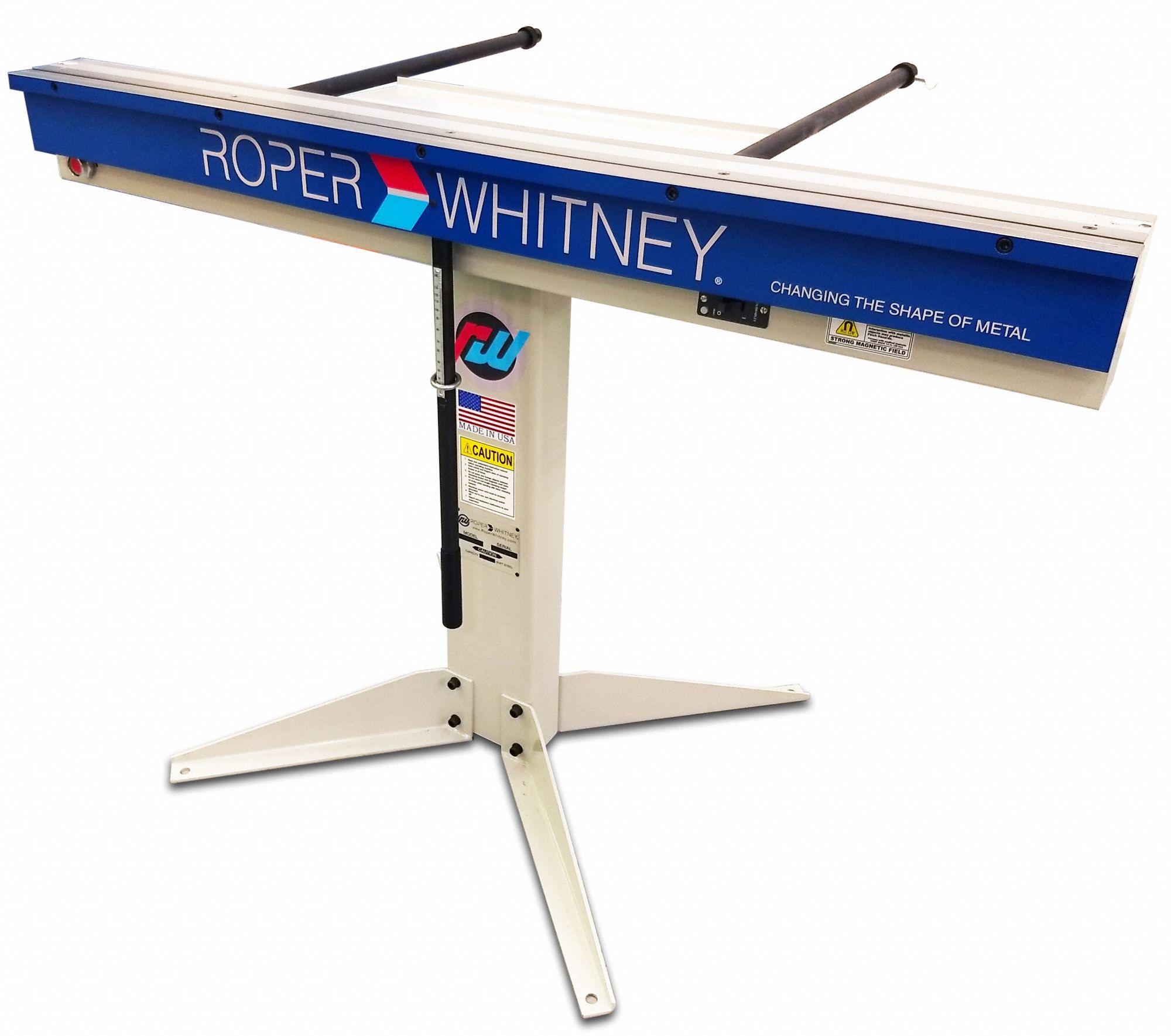 ROPER WHITNEY Brake, 48 in Bend L, 18 ga 22JK97