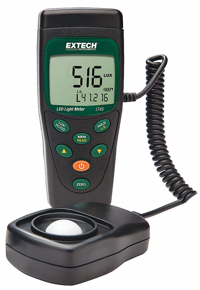 COLOR LED LIGHT METER