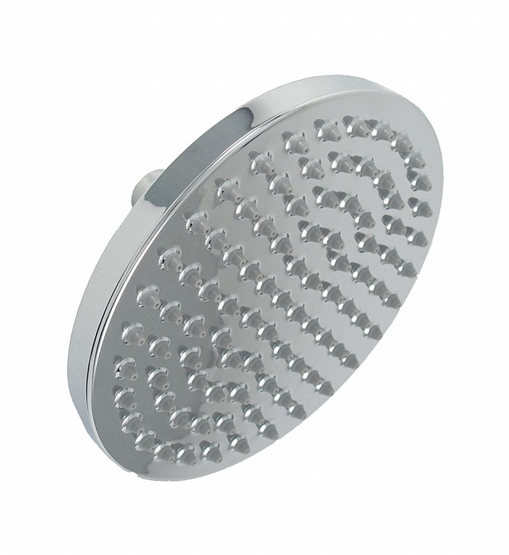 SHOWER HEAD,POLISHED CHROME,10 IN DIA