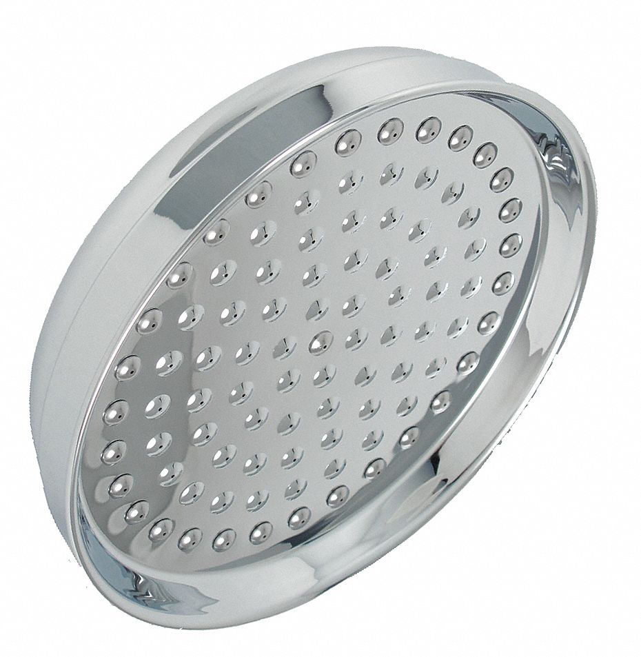 SHOWER HEAD,POLISHED CHROME,8 IN DIA