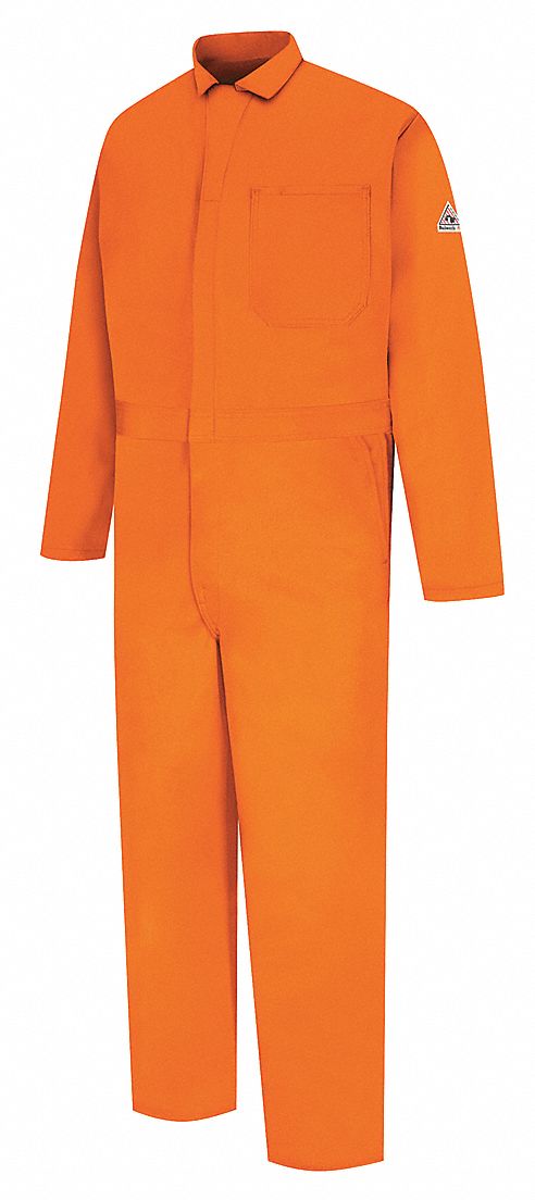 Coverall: 11 cal/sq cm ATPV, Men's, 4XL, Regular, 60 in Max. Chest Size, Excel FR® ( 9 oz )