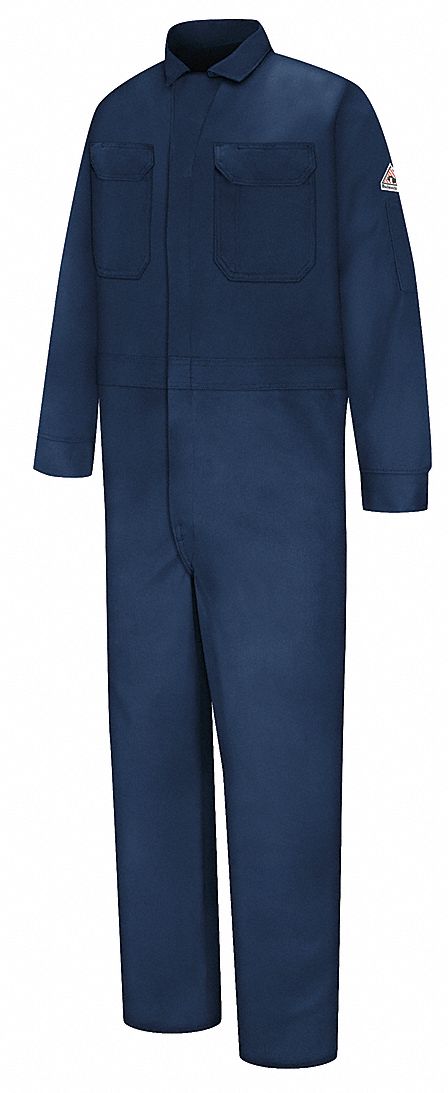 Coverall: 11 cal/sq cm ATPV, Men's, 4XL, Regular, 59 in Max. Chest Size, Excel FR® ( 9 oz )