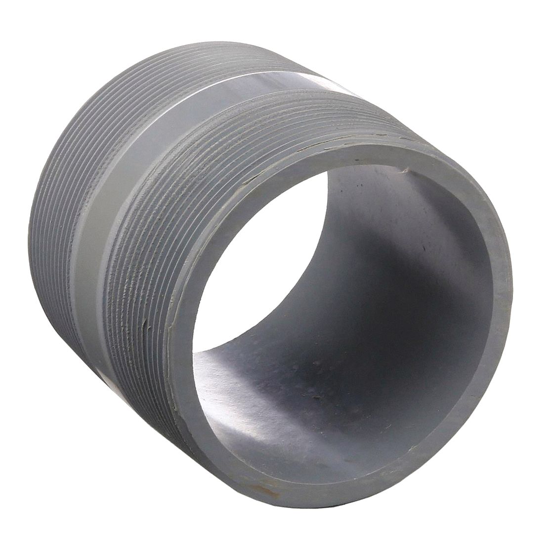 NIPPLE: CHLORFIT, CPVC, 4 IN NOMINAL PIPE SIZE, 4 IN L, BOTH ENDS THREADED, SCHEDULE 80