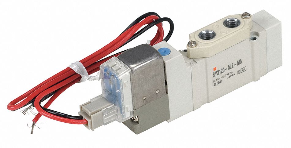 SY3000 Series, 24V DC, Solenoid Air Control Valve - 22KD48|SY3120