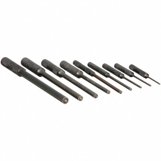 Mayhew Large Pin Punch Set (3-Piece) 89052 - The Home Depot