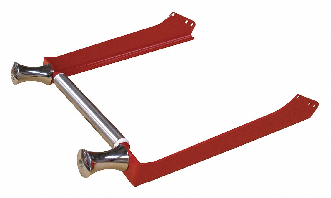 Roller Guide: For 30000 Reel Series, Stainless Steel, Red, Steel, For 12 in Reel Wd, Top