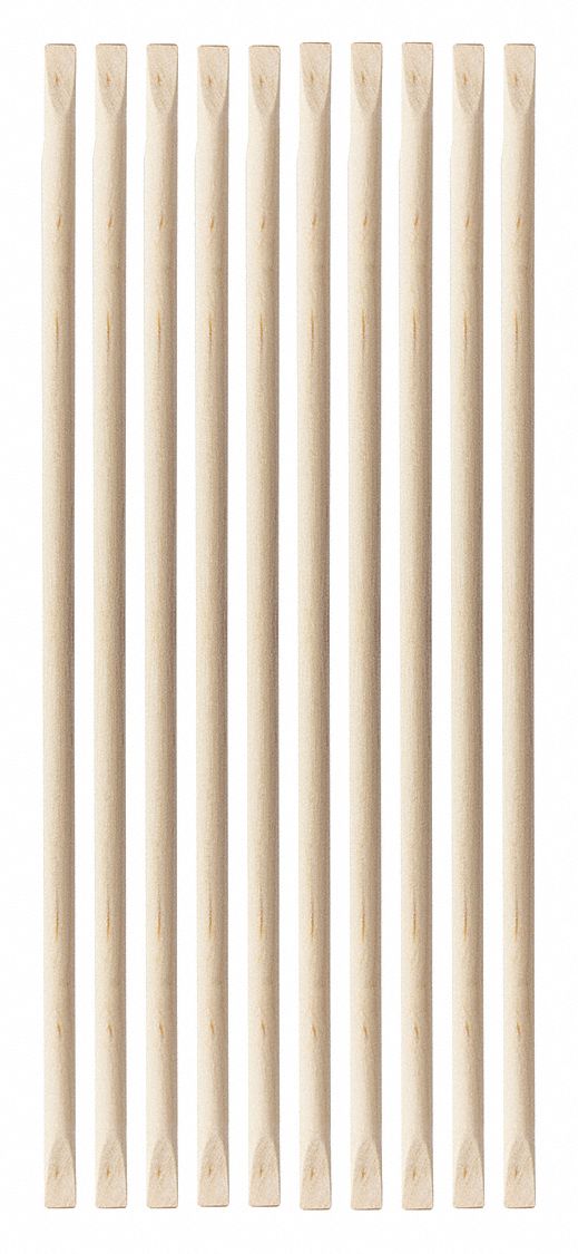 ORANGE STICK, 7 IN TOOL L, ADJUSTMENT/ALIGNMENT/BURNISHERS, 100 PK