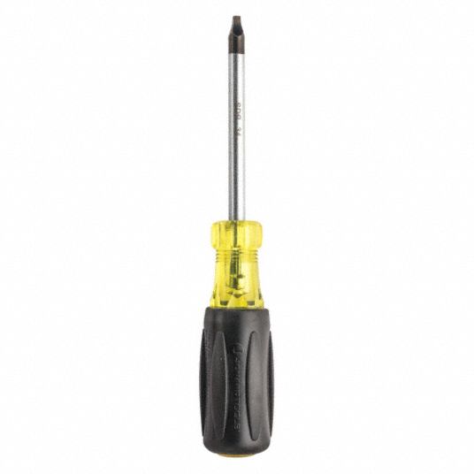 JONARD TOOLS Screwdriver, Tip Size 3, Robertson Square Recess, Overall