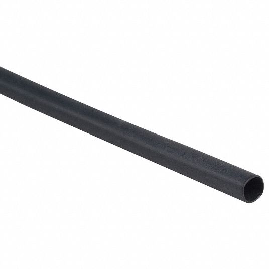 RAYCHEM Heat Shrink Tubing, Medium Wall, Polyolefin with Adhesive, Flexible, Shrink Ratio 31