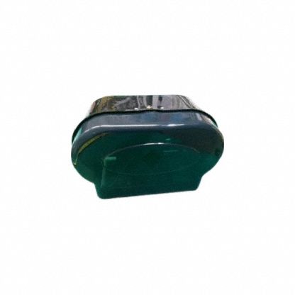 Toilet Paper Dispenser: Std Core, Horizontal Double Roll, Plastic, Smoke, No Series