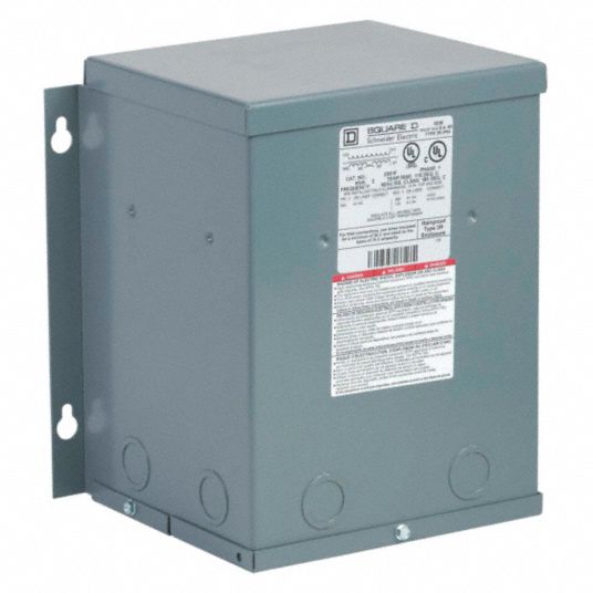 SQUARE D, 600V AC, 120V AC/240V Single Phase Transformer 22LR49 