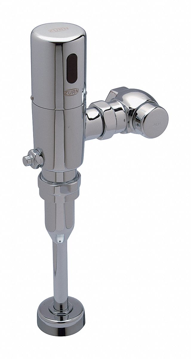 AUTOMATIC FLUSH VALVE: ZURN ZTR6203, 1 GPF, 11½ IN ROUGH-IN, BATTERY, TOP SPUD