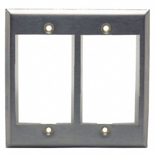 Hubbell Premise Wiring Wall Plate Audiovideo Wall Plate 22lv03