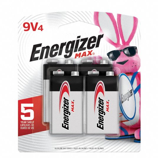 Energizer 9V Batteries, 2 Count MAX Premium Alkaline 9 Volt