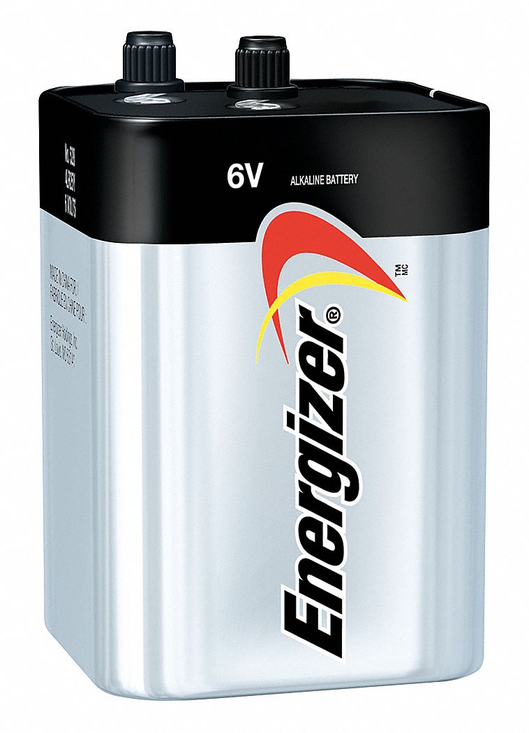 Lantern, Lantern Battery, 6V DC, Alkaline, Screw Grainger