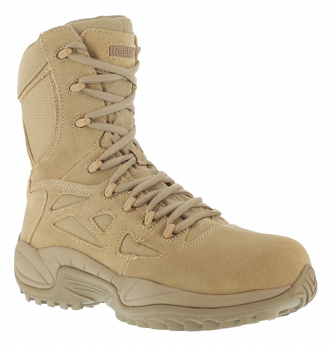 REEBOK, M, 9, 8-Inch Work Boot - 22M891|RB8894 - Grainger