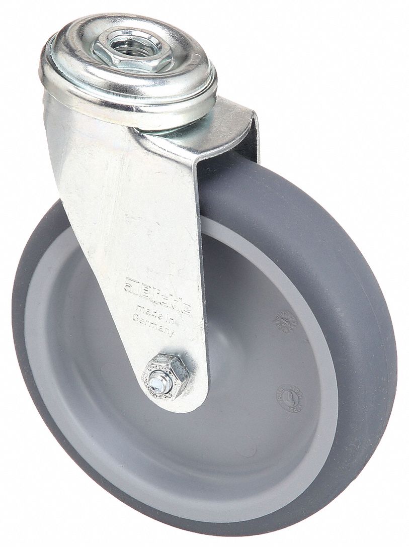 GENERAL PURPOSE BOLT-HOLE CASTER,3"