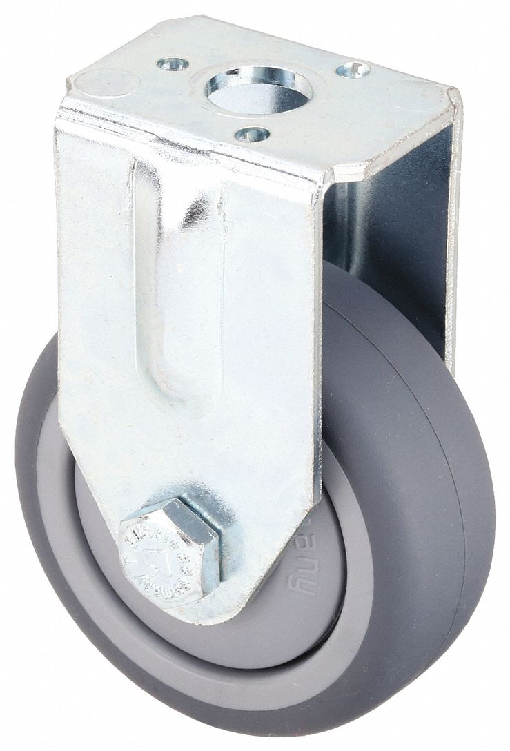 Kngpn Swvl Cstr, Thrm Rubr, 2 in., 110 lb.