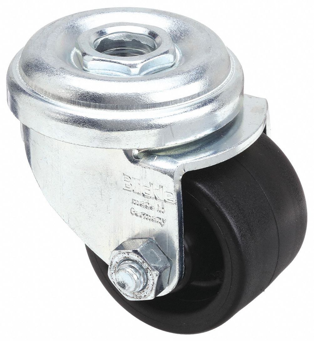 Bolt-Hole Caster, 3/8"dia,