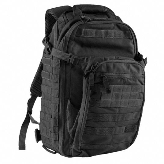 5.11 TACTICAL, Black, 1050D Nylon, All Hazards Prime Backpack - 22MM88 ...