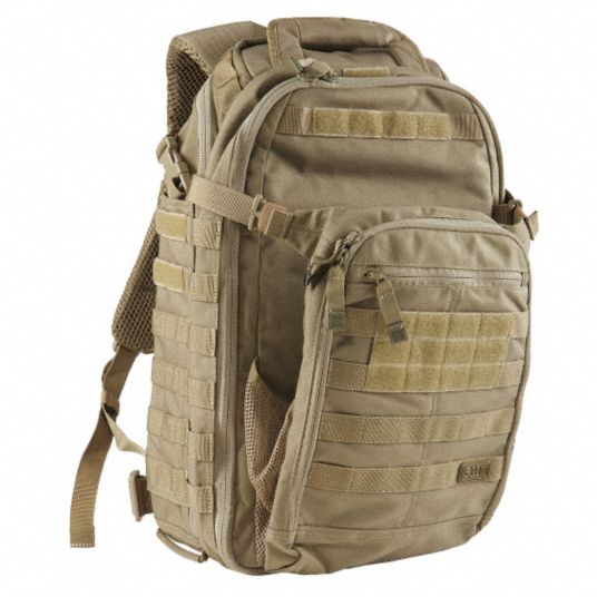 5.11 TACTICAL, Sandstone, 1050D Nylon, All Hazards Prime Backpack