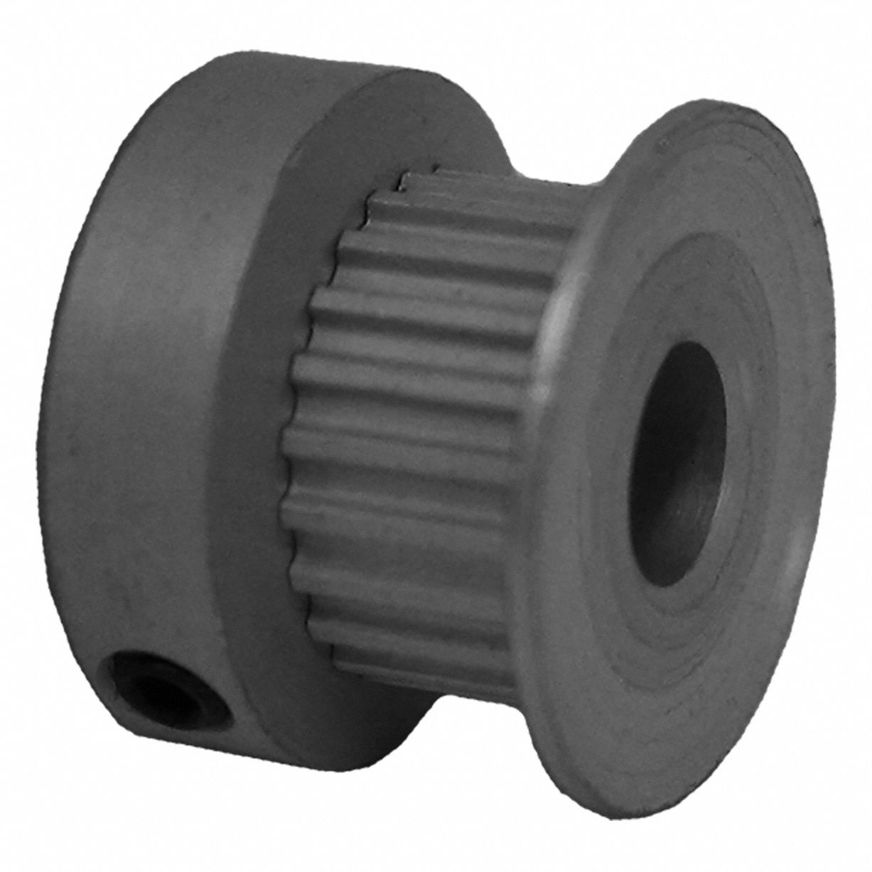Timing Pulley: Trapezoidal, Fixed, MXL For Belt Trade Size, For 1/4 in Belt Wd