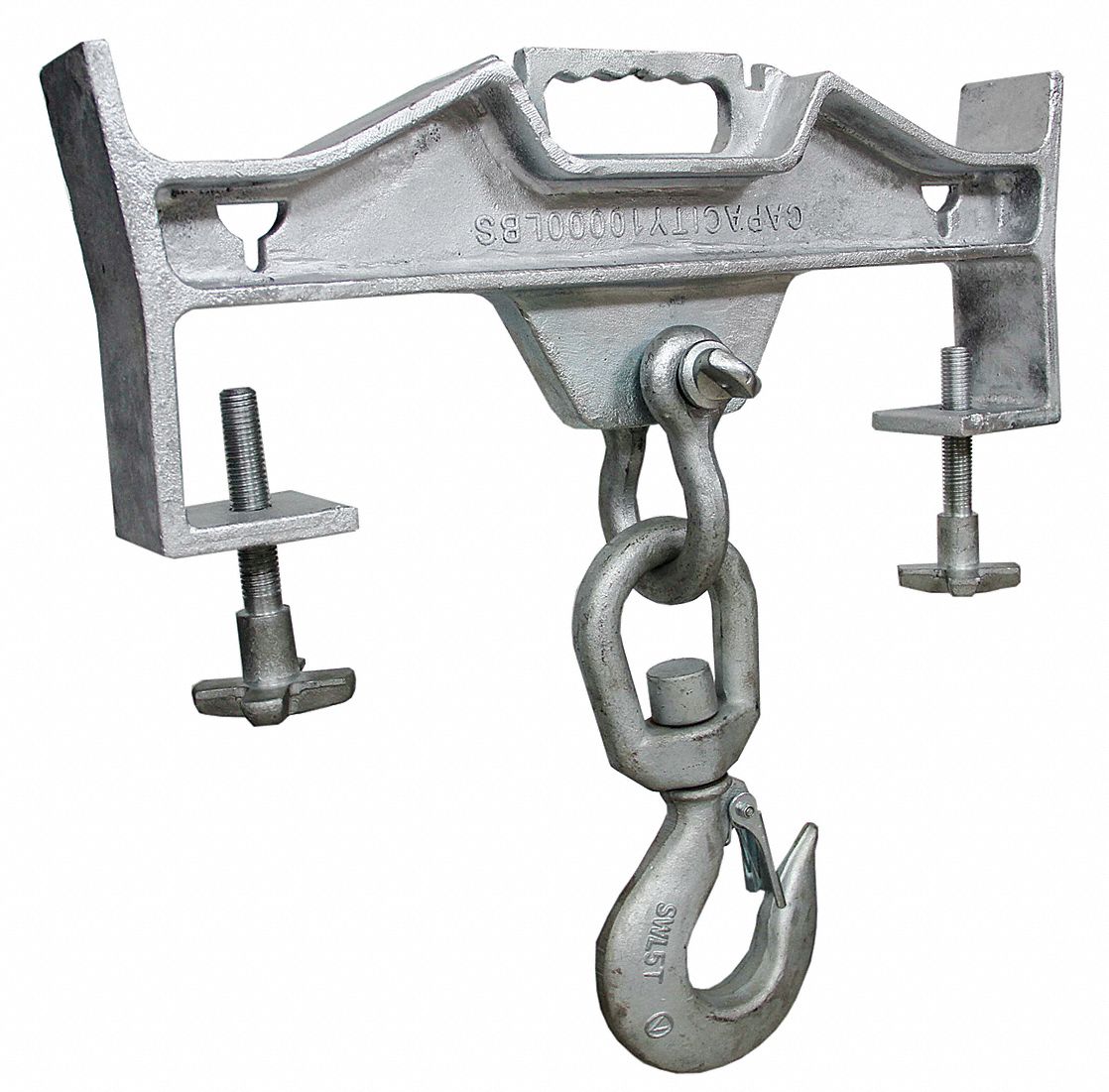 5 Tons Lifting Swivel Hook Heavy Duty for Lifting, Rigging Hook for Lifting, 5 Ton Swivel Lifting Hook with Latch 3/4'' Trade 11000lbs WLL