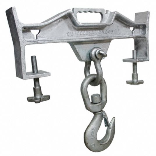 Lifting hook with chain pin - load 1800 kg Kerbl - Attachments