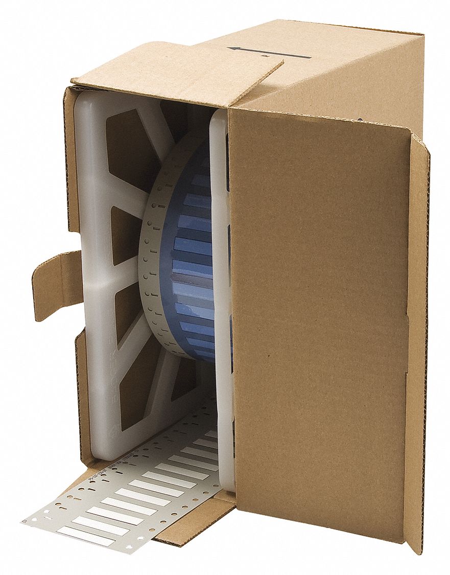 WIRE MARKING SLEEVES,WHITE,1.5 IN W