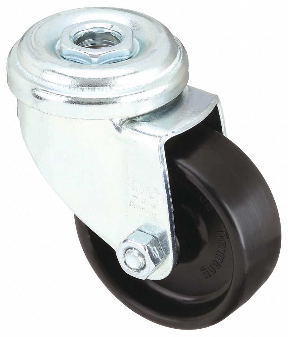 LOW-PROFILE BOLT-HOLE CASTER,2"