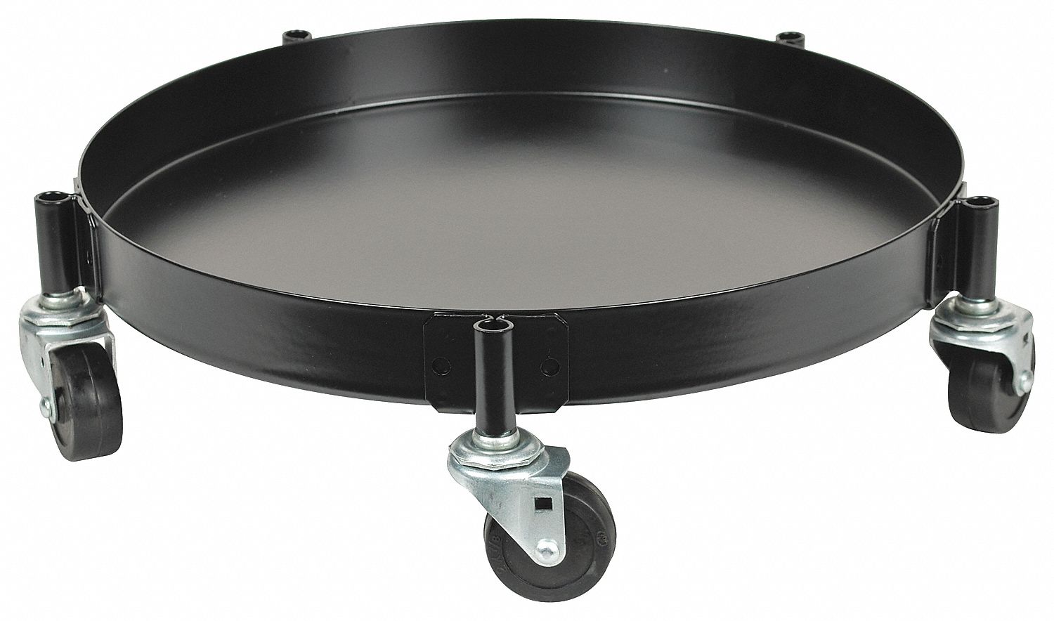 TOUGH GUY Bucket Dolly, 250 lb Load Capacity, Round, 12 in, 1 Max. No