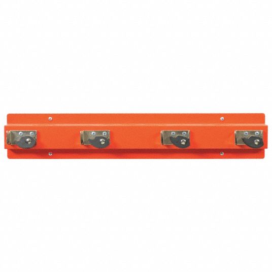 TOUGH GUY, For 1 in to 1 1/4 in Handle Dia, Orange, Mop and Broom ...