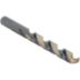 Black-&-Gold Finish Spiral-Flute Non-Coolant-Through High-Speed Steel Jobber-Length Drill Bits with Flatted Shank