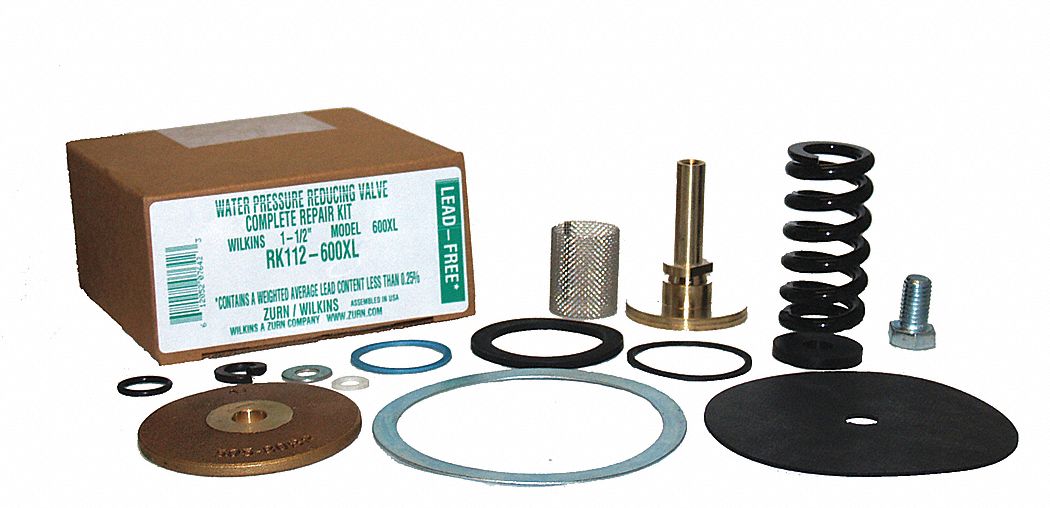 ZURN WILKINS, 600 Series Lead Free Pressure Reducing Valves, Fits Zurn