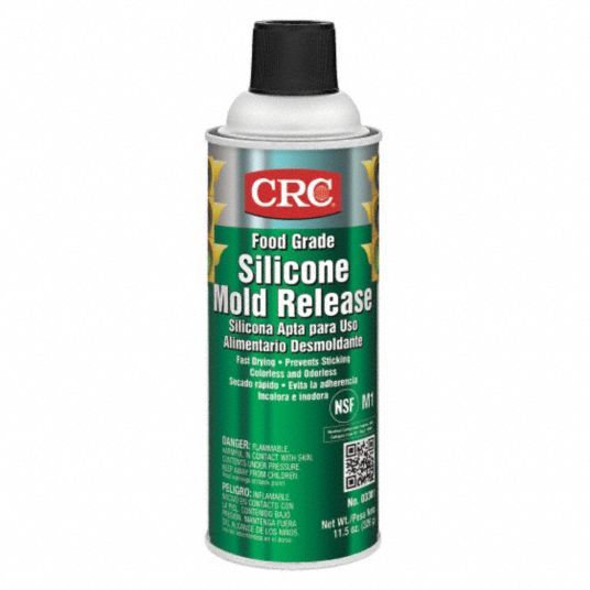 CRC 16 Ounce Aerosol Can, Clear, General Purpose Mold Release Food Grade,  Silicone Composition 1003487 - 89057368 - Penn Tool Co., Inc