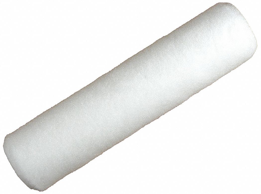 Roller Cover: 9 in Lg, 3/8 in Nap Size, Woven Fabric, Std, 3/8 in Nap Size, 3 PK
