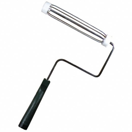 ABILITY ONE Paint Roller Frame Std, 9 in, 5 Wire Cage Roller Frame
