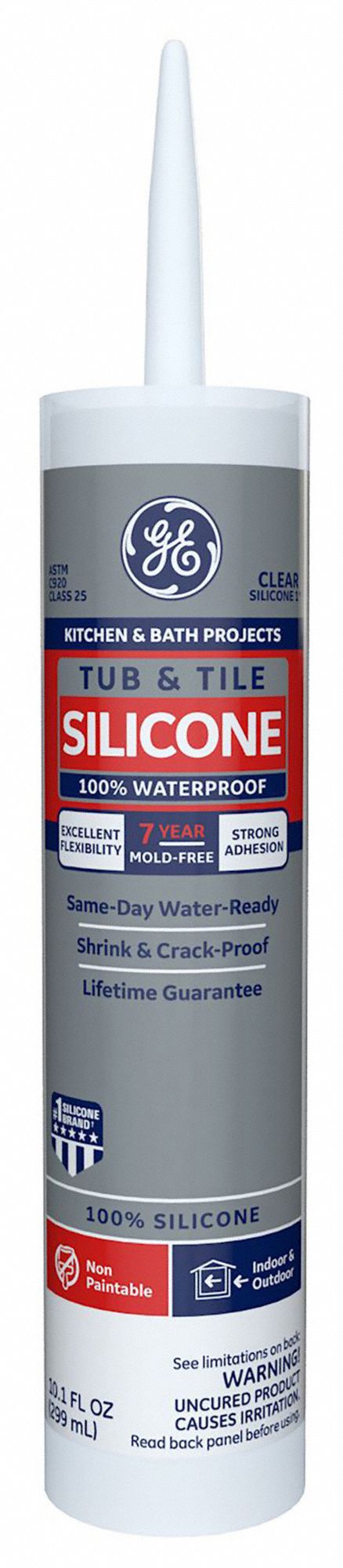 K4258 Silicone Sealant Clear Tub  Tile