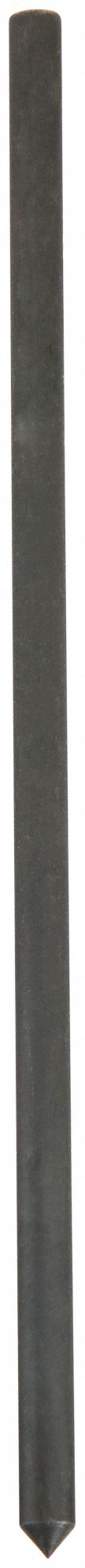 TRANSFER PUNCH, 15/64 IN TIP SIZE, ROUND, 5 IN OVERALL L, ⅛ IN TAPER L, PLAIN GRIP, BOX