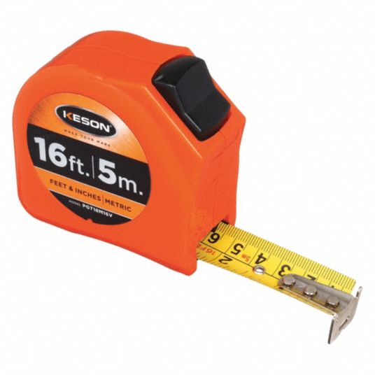 5 Meter Metric Tape Measure (Red)