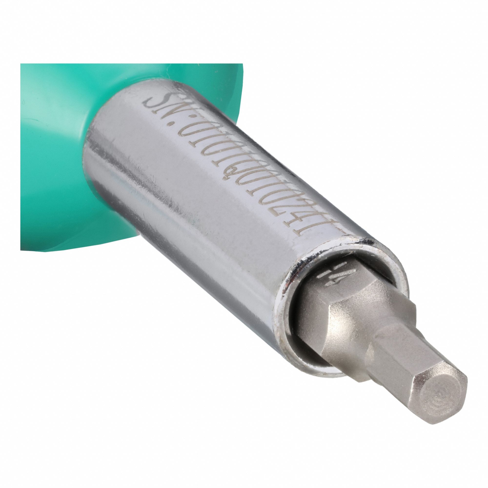 Torque Screwdriver: 1/4 in Tip Size, 4.4 lb-ft Min Torque, 4.4 lb-ft Max Torque, Click-Type