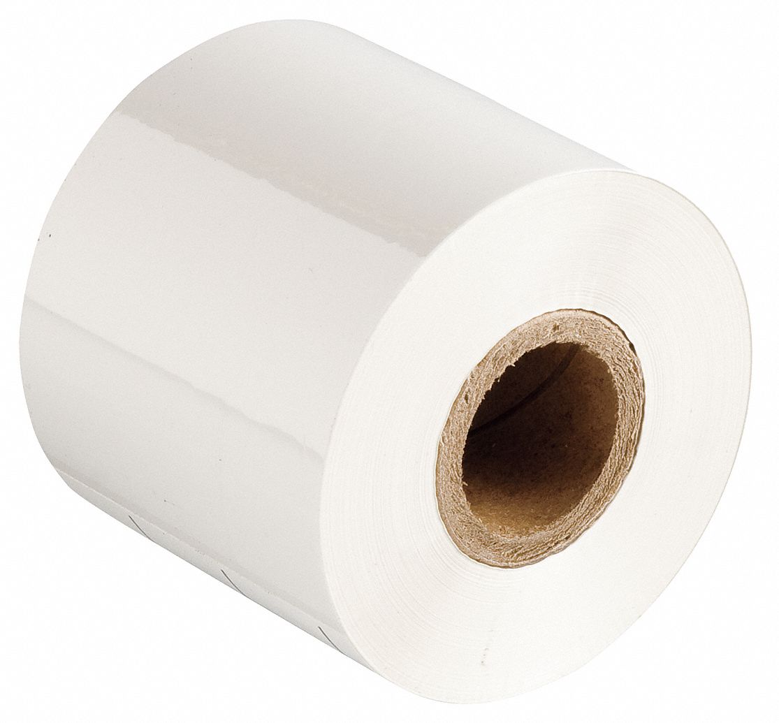 2 in x 150 ft, White, Single-Color Printer Ribbon - 22NA90|R4400-WT ...
