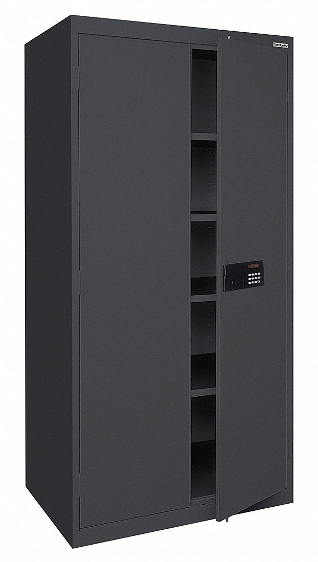 Sandusky Storage Cabinet 72x36x18 Black 22nd35 Ea4e361872 09