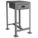 WORK TABLE, FIXED H, STEEL, 24 IN X 18 IN, 2,000 LB OVERALL LOAD CAPACITY, STEEL