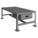 WORK TABLE, FIXED H, STEEL, 48 IN X 24 IN, 2,000 LB OVERALL LOAD CAPACITY, STEEL
