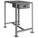 WORK TABLE, FIXED H, STEEL, 48 IN X 24 IN, 2,000 LB OVERALL LOAD CAPACITY, STEEL