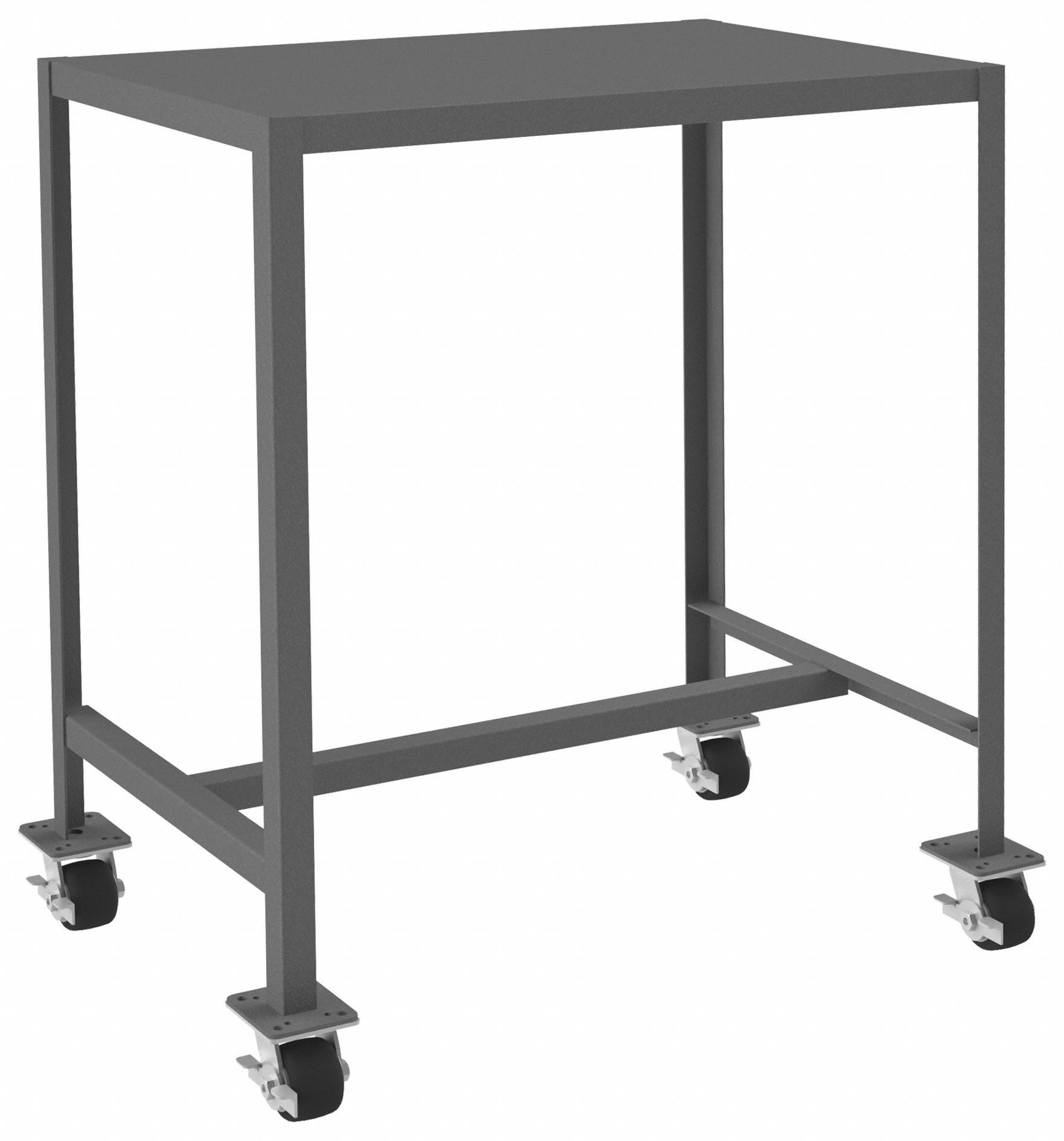 WORK TABLE, FIXED H, STEEL, 36 IN X 24 IN, 2,000 LB OVERALL LOAD CAPACITY